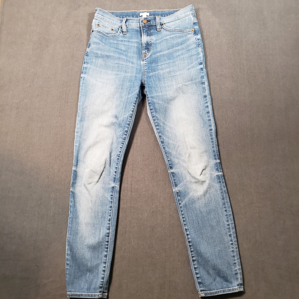 J.Crew Skinny Jeans Womens 29 Blue Stretch Light Wash Denim‎ G3155